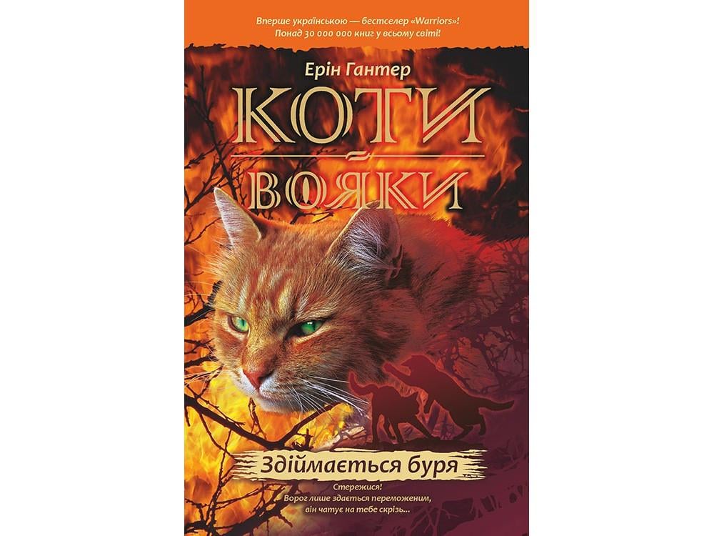 Книга "Коты-воины. Пророчества начинаются. Книга 4. Поднимается буря"