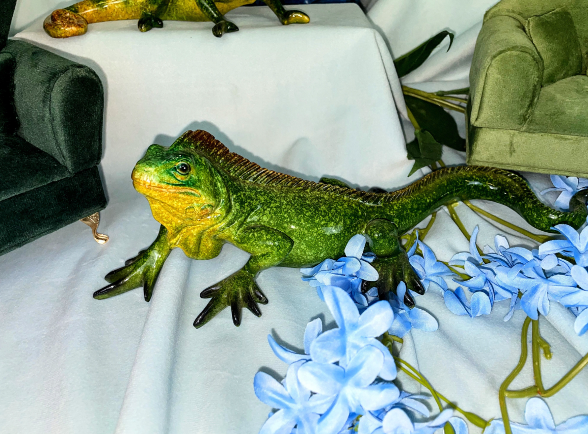 Фігурка декоративна ART-POL Ящірка Зелений (159203) - фото 10