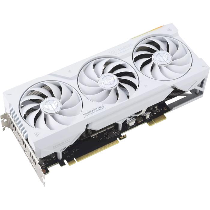 Відеокарта Asus TUF NVIDIA RTX 4070 Ti SUPER OC BTF 16 GB GDDR6X 2670 МГц PCIe 4,0 White (TUF-RTX4070TIS-O16G-BTF-White) - фото 3