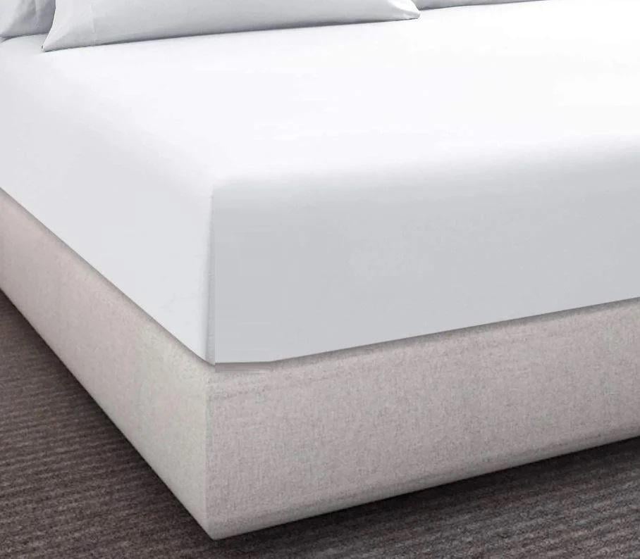Простынь на резинке Zastelli бязь элит 180х200/25 см Белый (19416)