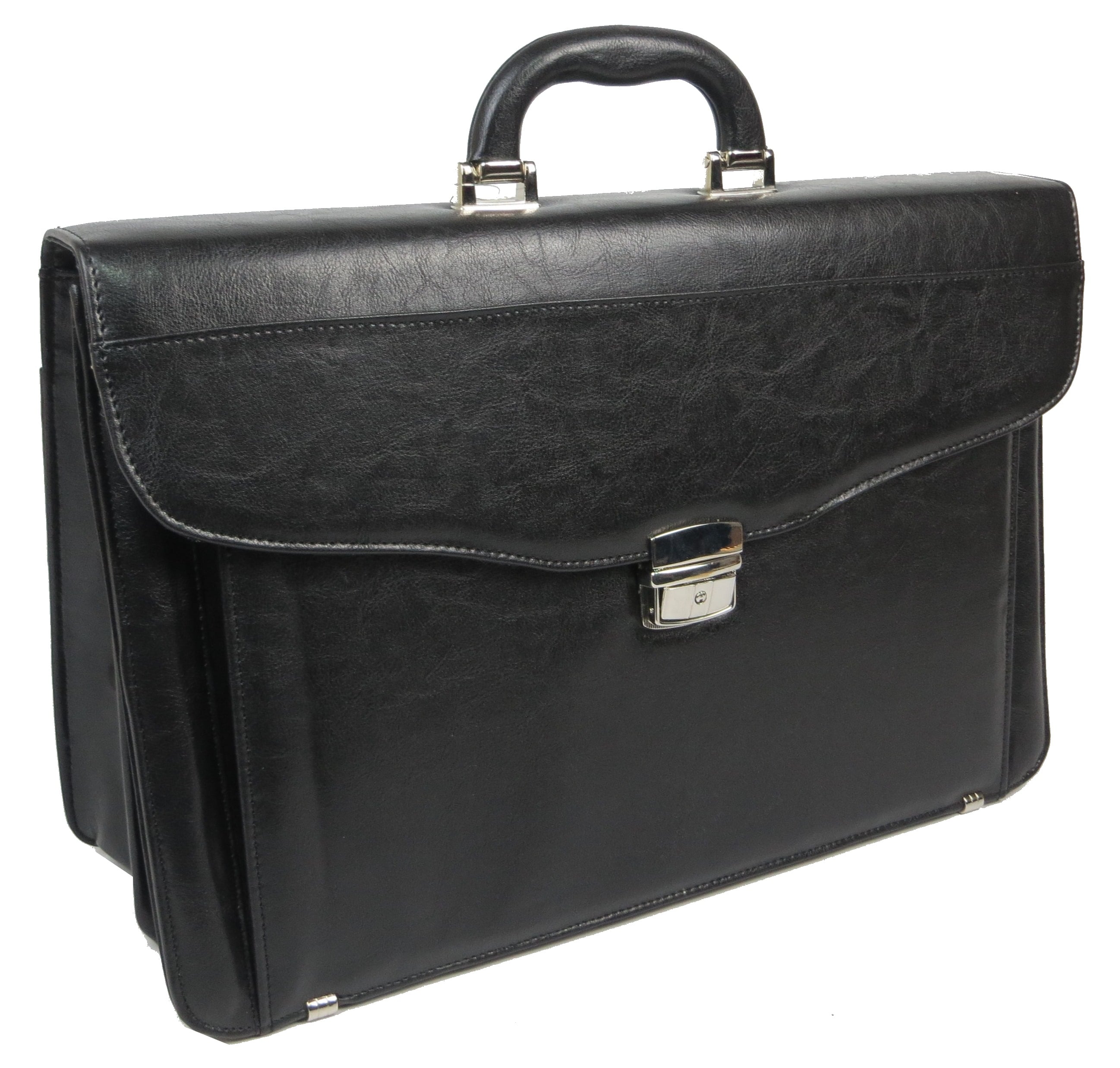 Портфель деловой A-Art из искусственной кожи Черный (50TMW black)
