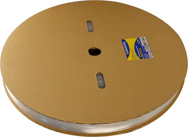 Трубка термоусадочная АСКО Ø 20/10 мм 100 м Прозрачный (A0150040774)