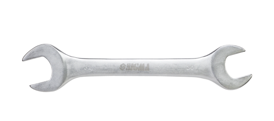 Ключ ріжковий Sigma 30x32 мм CrV Satine (6025971)