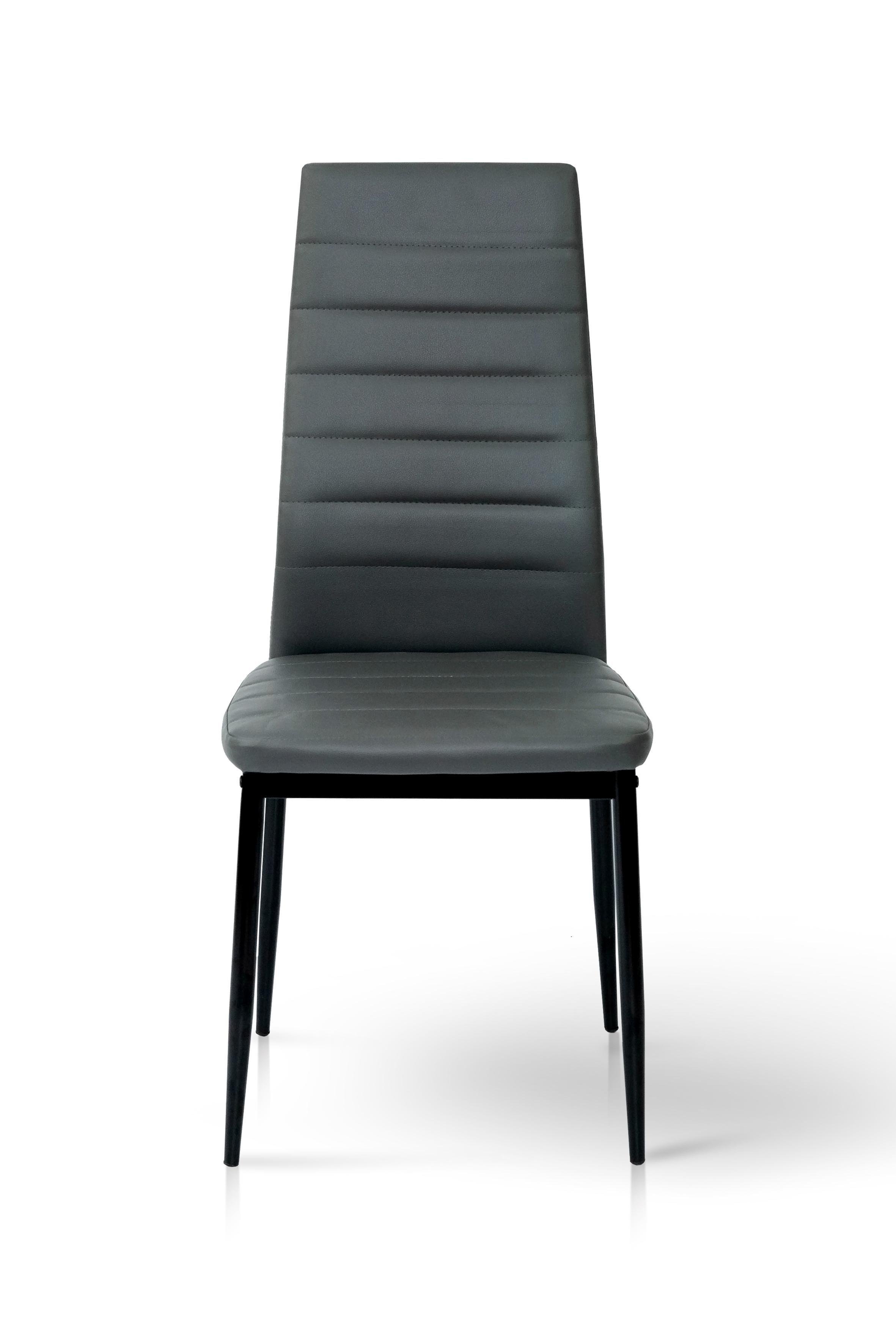 Стілець для кухні та вітальні ГРЕЙС Ріо 390х960х530 мм Чорний/Сірий (GAА0055297) - фото 2 Стілець для кухні та вітальні ГРЕЙС Ріо 390х960х530 мм Чорний/Сірий (GAА0055297) - фото 2