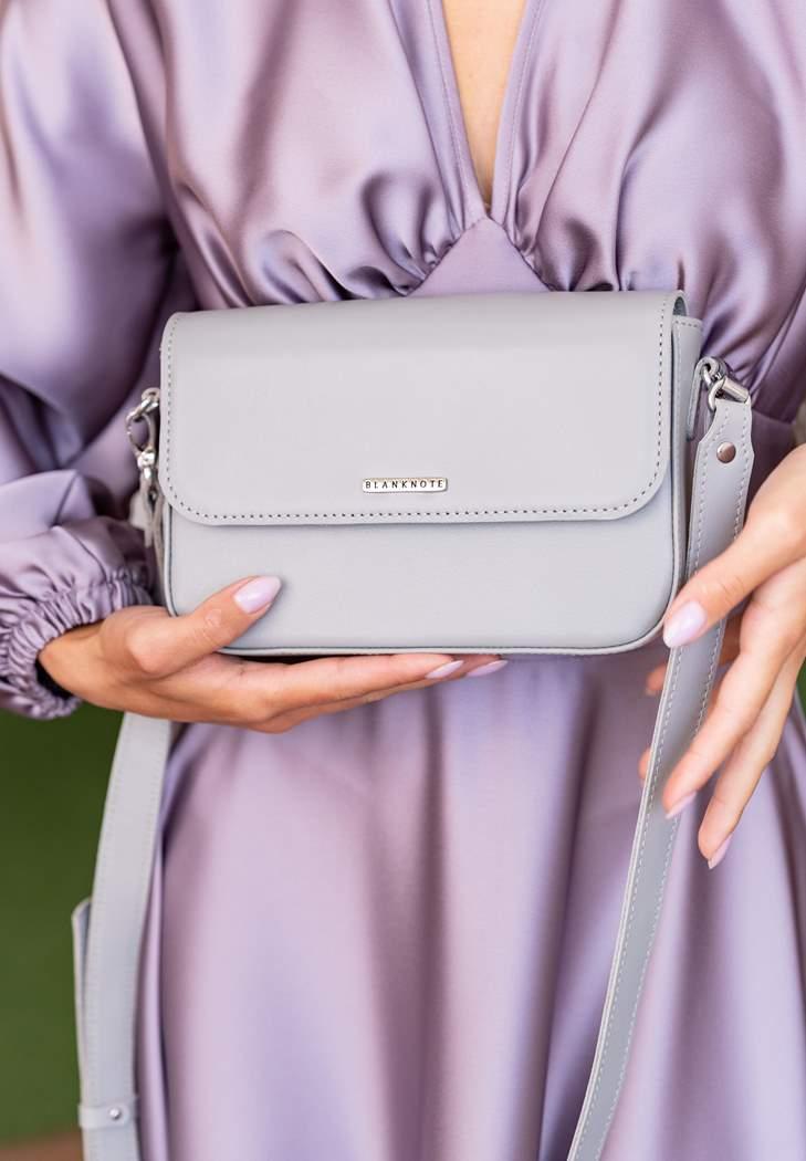 Жіноча сумка шкіряна Mary Сірий (A-028153) Жіноча сумка шкіряна Mary Сірий (A-028153)