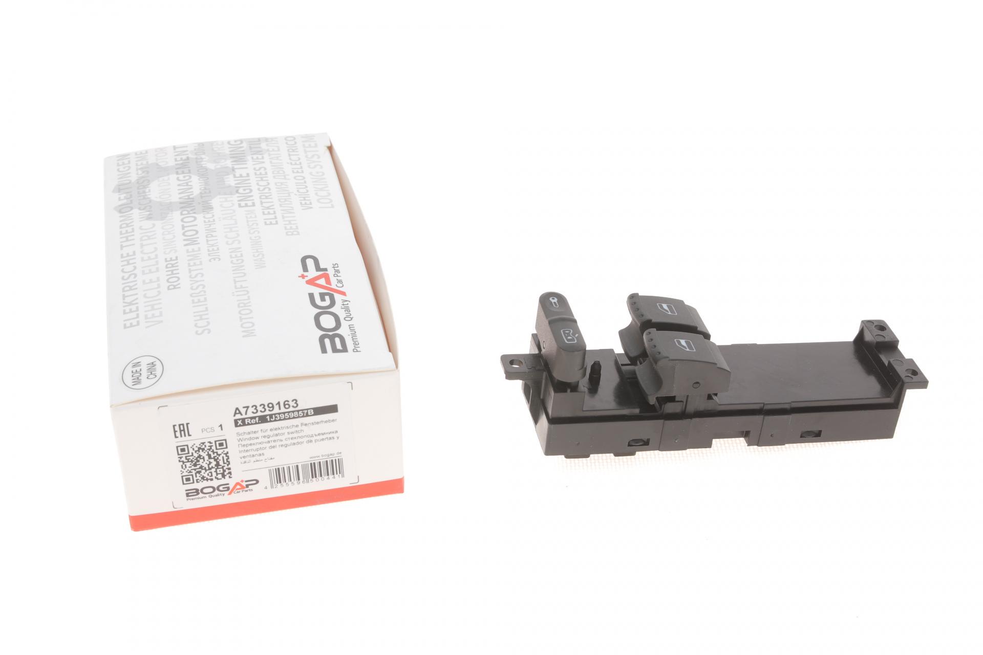 Кнопка стеклоподъемника BOGAP VW Golf IV/Passat 97-05 (A7339163)