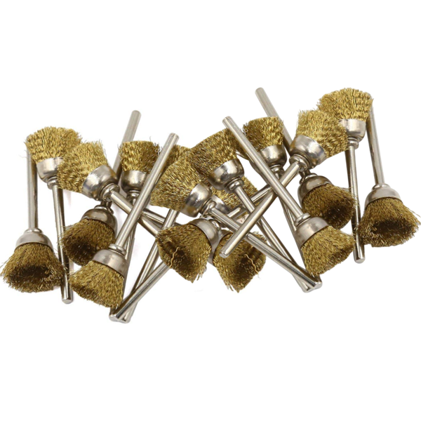 Щетки по металлу для гравера WorkMan E-15 100 шт. (341)