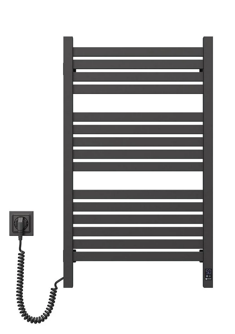 Електричний рушникосушка NAVIN Авангард X 480х800 Sensor з WI-FI лівосторонній Чорний муар (H12-272155-4880)