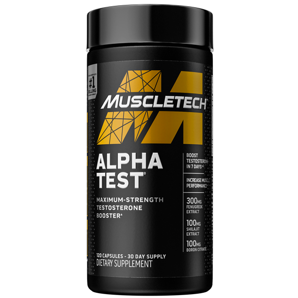 Тестостероновый бустер MuscleTech AlphaTest 120 Capsules