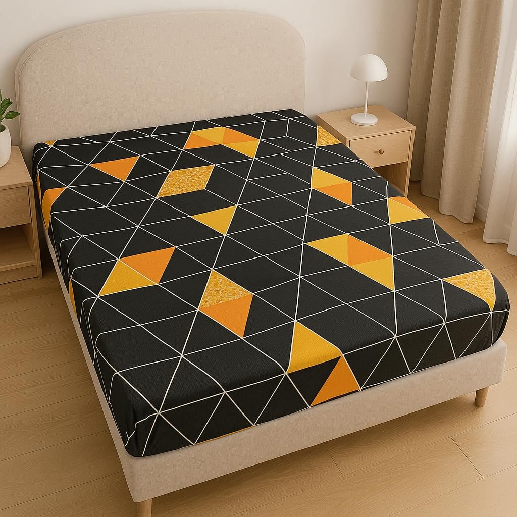 Простынь на резинке Золотые тона бязь 160х200 см (G-4508/WP/x160) Простынь на резинке Золотые тона бязь 160х200 см (G-4508/WP/x160)