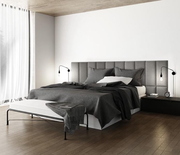 Стінова панель самоклеюча м'яка Soft Pan велюр 30х90х3,7 см матовий Сталь (309001) - фото 5 Стінова панель самоклеюча м'яка Soft Pan велюр 30х90х3,7 см матовий Сталь (309001) - фото 5