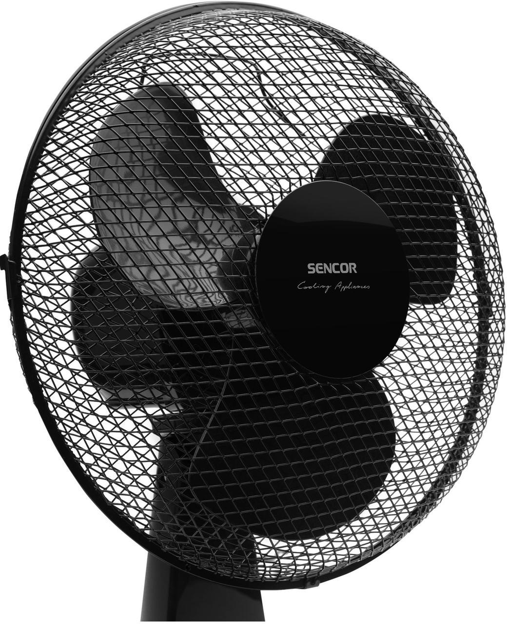 Вентилятор настільний Sencor SFE 3011BK (225048)