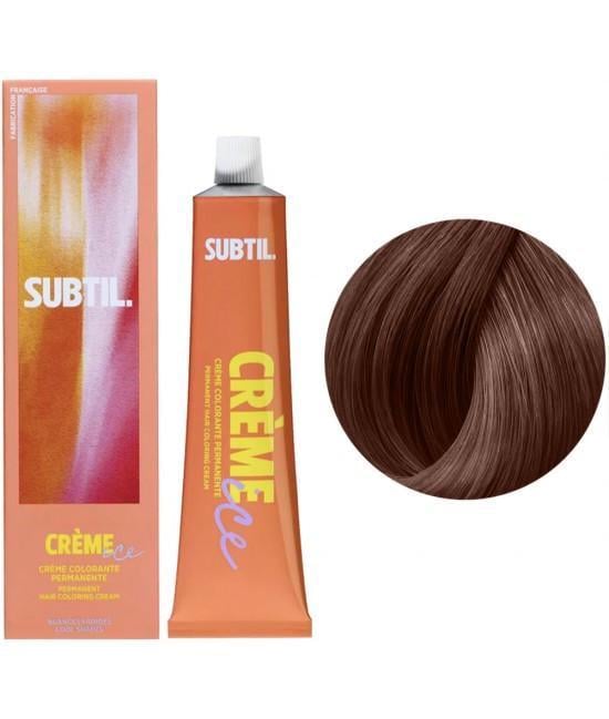Краска для волос устойчивая Subtil Creme Permanent Hair Color 8/82 Светлый блондин бежево-перламутровый 60 мл