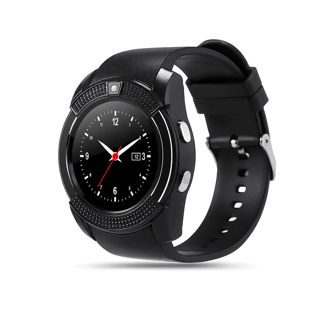 Смарт-годинник з дисплеєм та камерою Smart Watch Чорний (29433623) - фото 2