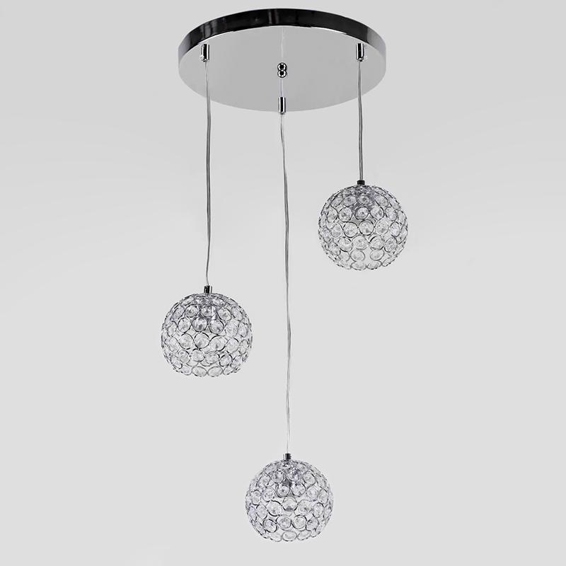 Люстра подвесная Light House NM-17057/3 D120 CR Хром (16160)