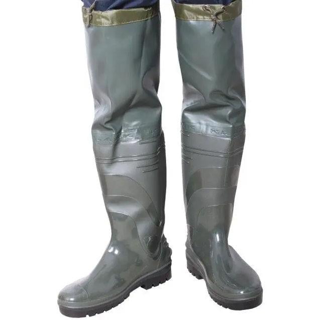 Чоботи гумові КЛАРК ПВХ з герметичною надставкою вище коліна р. 42 (MR57132)