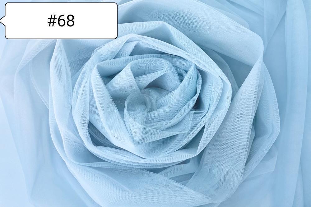 Ткань евросетка №68 Светло-голубой (1733202299)