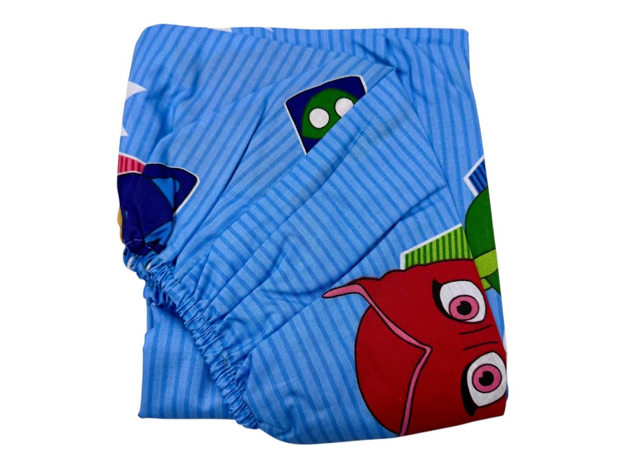 Простыня на резинке Герои в масках из бязи 70х140 см (G-5498/x из бязи 70) Простыня на резинке Герои в масках из бязи 70х140 см (G-5498/x из бязи 70)