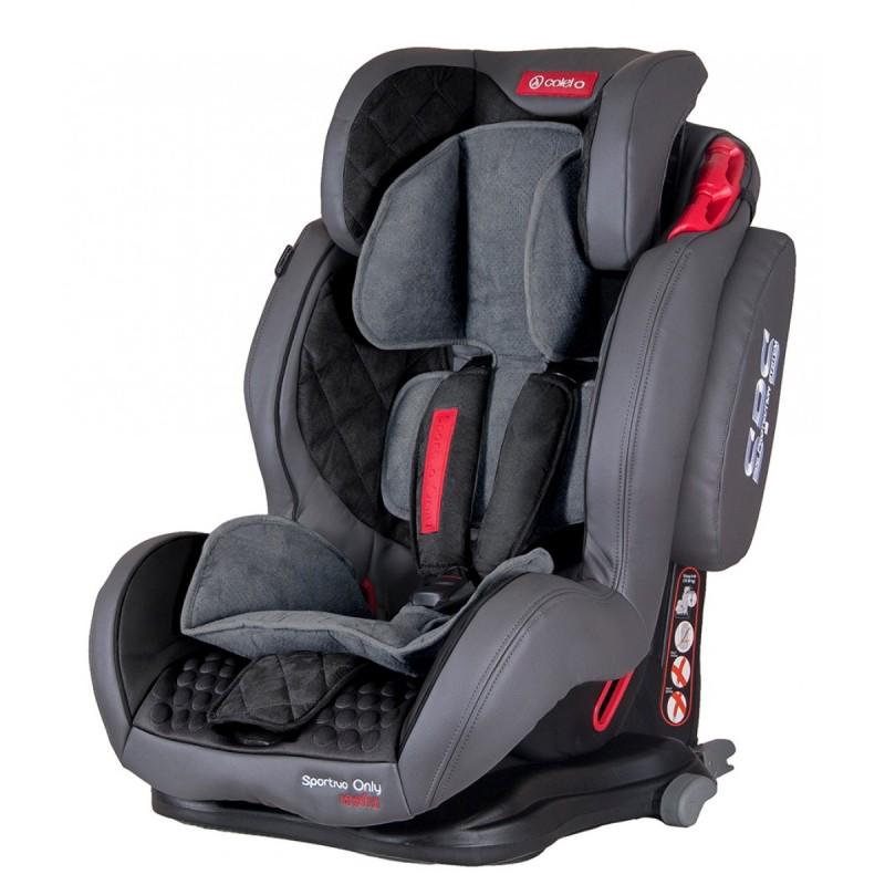 Автокресло Coletto Sportivo Only 1-2-3 группа 9-36 кг с системой Isofix и SPS Серый (Sportivo Only-2)