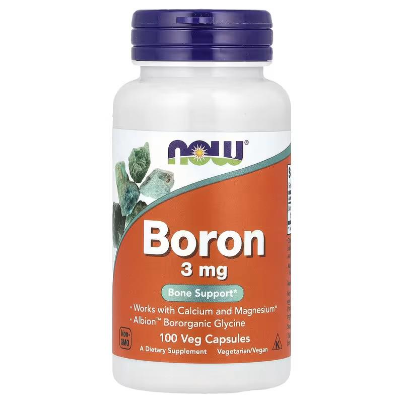 Бор Boron 3 мг 100 вег. кап.