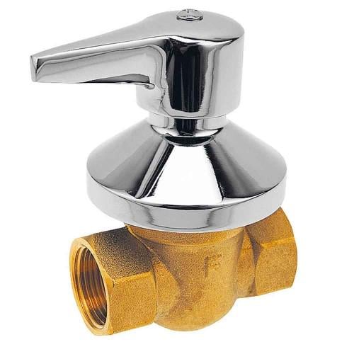 Кран запірний під замуровку Ferro KPP2D 3/4" вн-вн (270871)