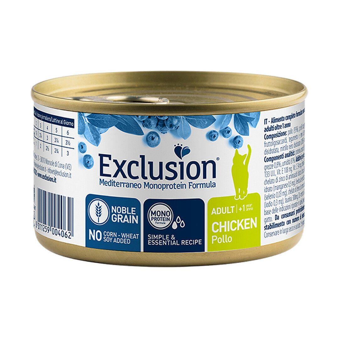 Корм для котів сухий Exclusion Chicken Cat 85 г (8011259004017) Корм для котів сухий Exclusion Chicken Cat 85 г (8011259004017)