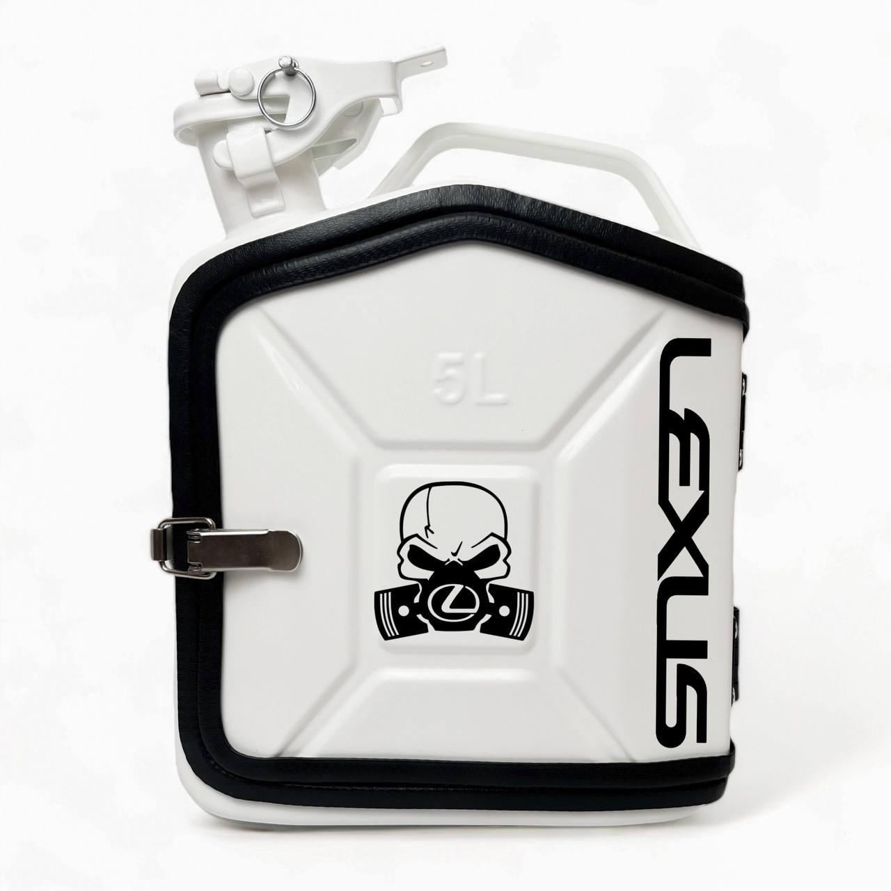 Минибар Канистра с двумя стаканами 250 мл 5 л Белый (00046) Минибар Канистра с двумя стаканами 250 мл 5 л Белый (00046)