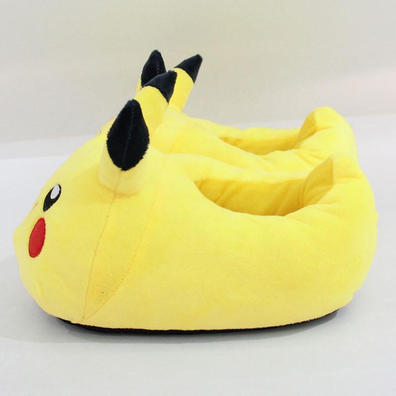 Тапочки мягкие Пикачу р. 25-32 (10298) - фото 3 Тапочки мягкие Пикачу р. 25-32 (10298) - фото 3