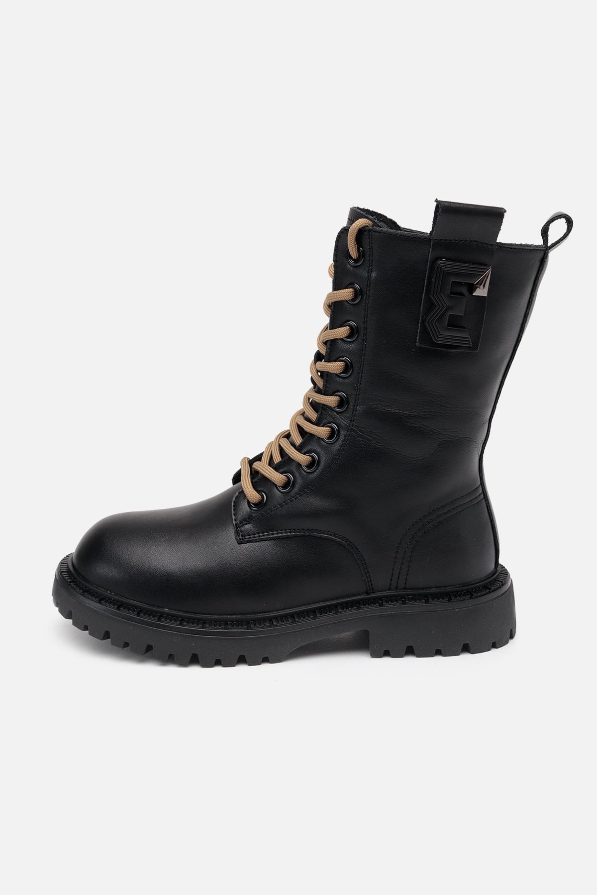 Ботинки детские зимние ЦБ-00253554 для девочки р. 36 Черный (29085762)