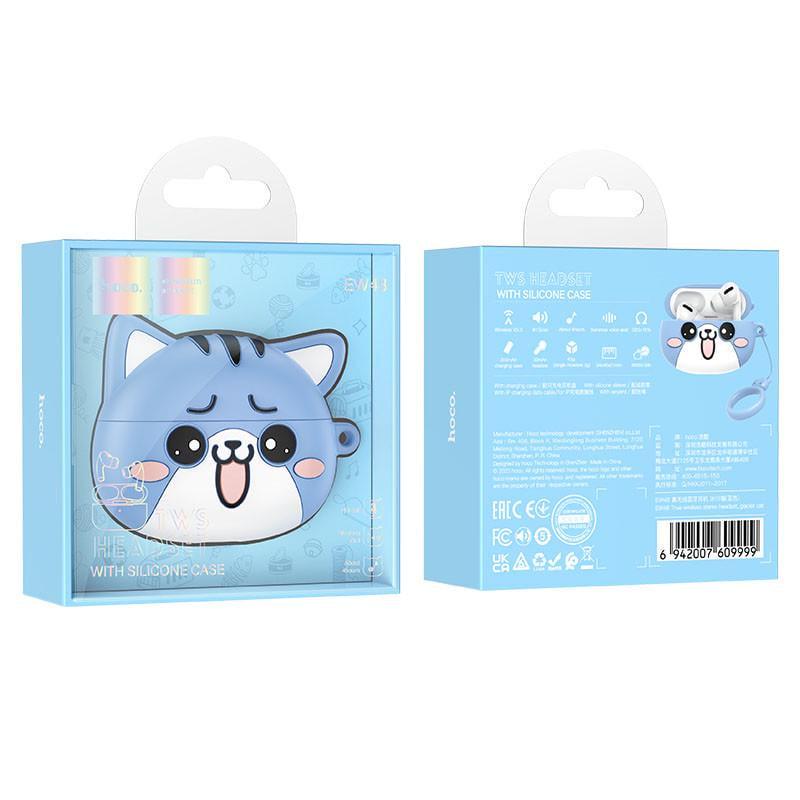 Наушники Bluetooth TWS Hoco EW48 Glacier Cat (00000067614_2) - фото 4