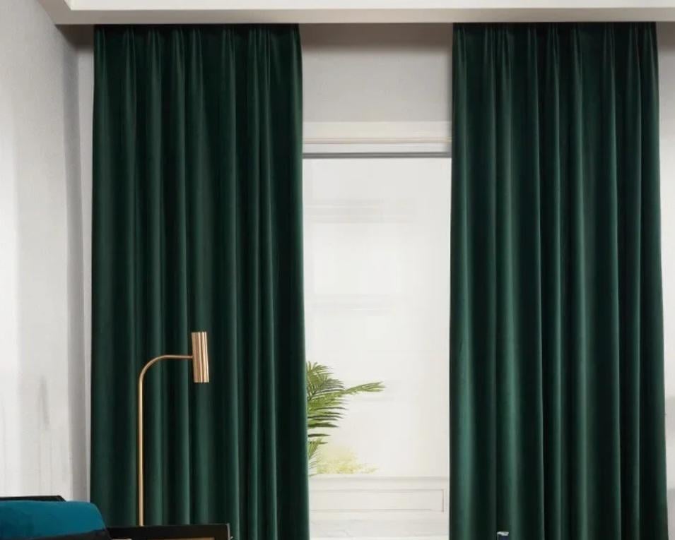 Штора блекаут Люкс 300х220 см Зелений - фото 3 Штора блекаут Люкс 300х220 см Зелений - фото 3
