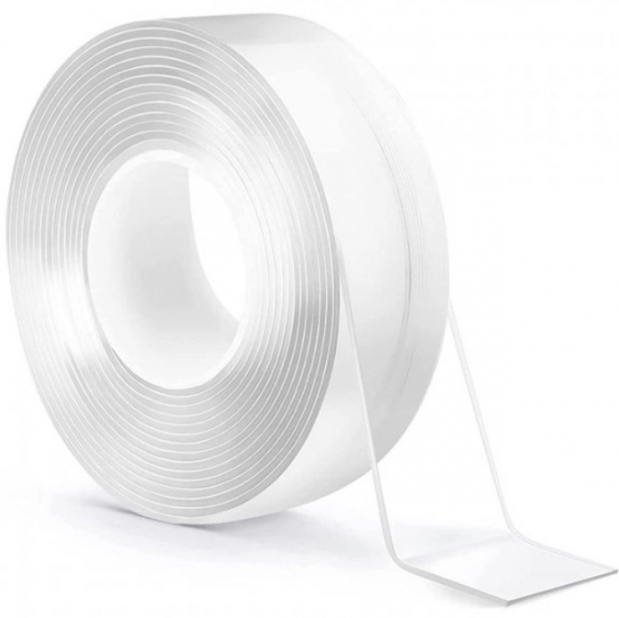 Стрічка водостійка Nano Tape для ізоляції швів від бруду і цвілі для кухні та ванної кімнати 3000х20 мм Прозорий (127932) - фото 1 Стрічка водостійка Nano Tape для ізоляції швів від бруду і цвілі для кухні та ванної кімнати 3000х20 мм Прозорий (127932) - фото 1