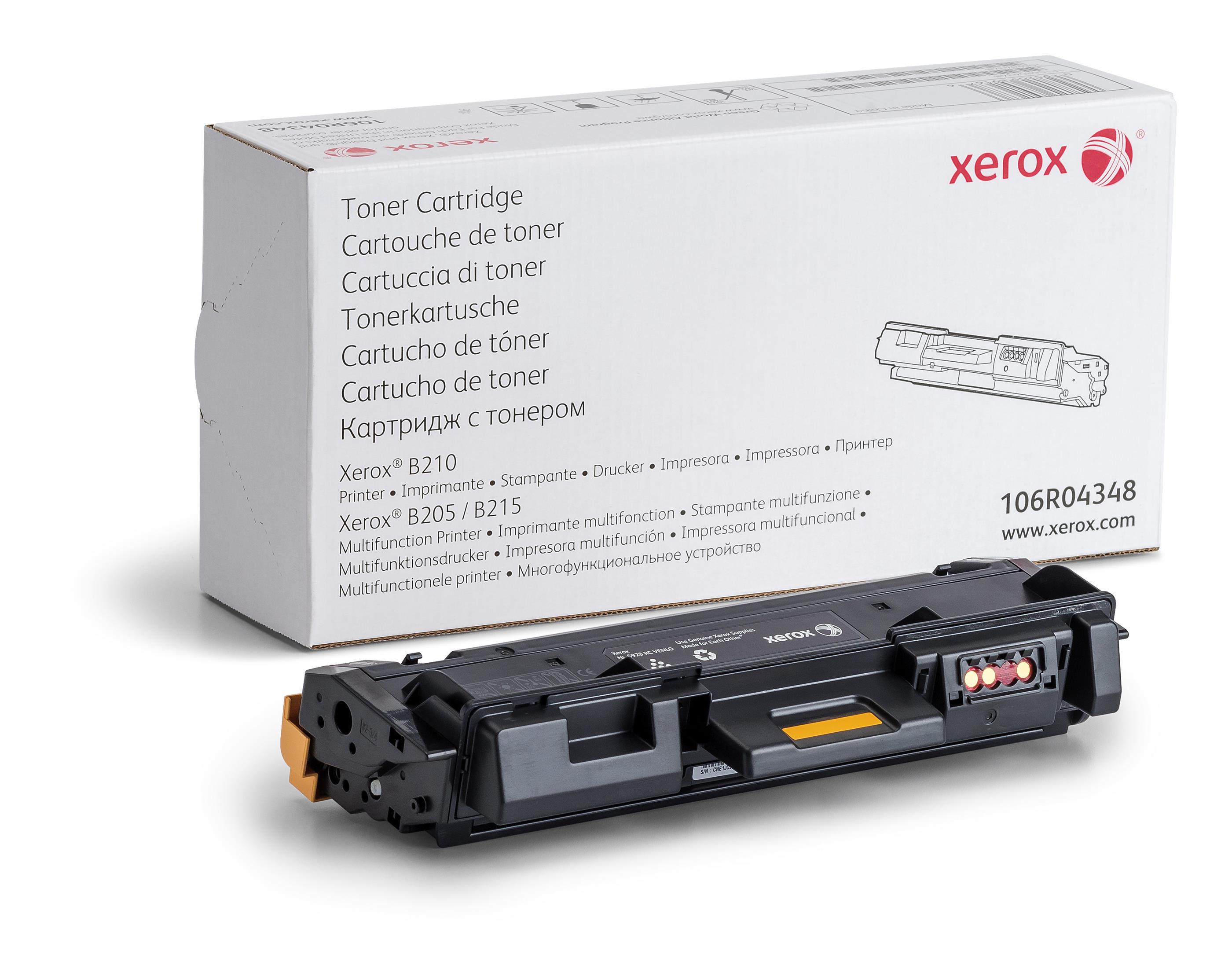 Тонер Xerox 106R04348 совместим с B205-B215 3000 страниц Black (591774)