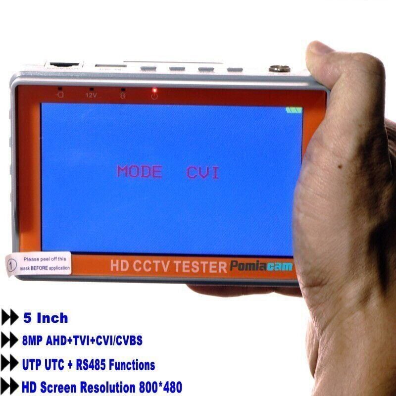 Видеотестер для настройки видеокамер Pomiacam IV5 до 8 Мп - фото 4 Видеотестер для настройки видеокамер Pomiacam IV5 до 8 Мп - фото 4