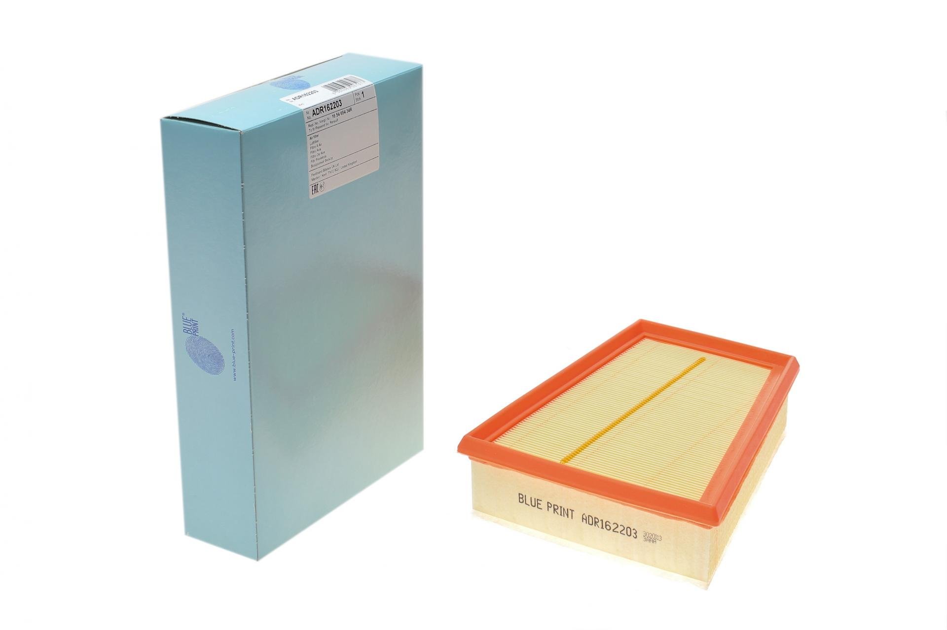 Фильтр воздушный BLUE PRINT для Renault Megane III 08- (ADR162203)