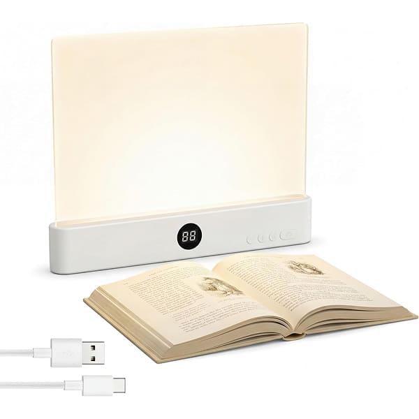 LED-лампа для чтения книг акриловая 3 режима яркости с USB-зарядкой (36303767) LED-лампа для чтения книг акриловая 3 режима яркости с USB-зарядкой (36303767)