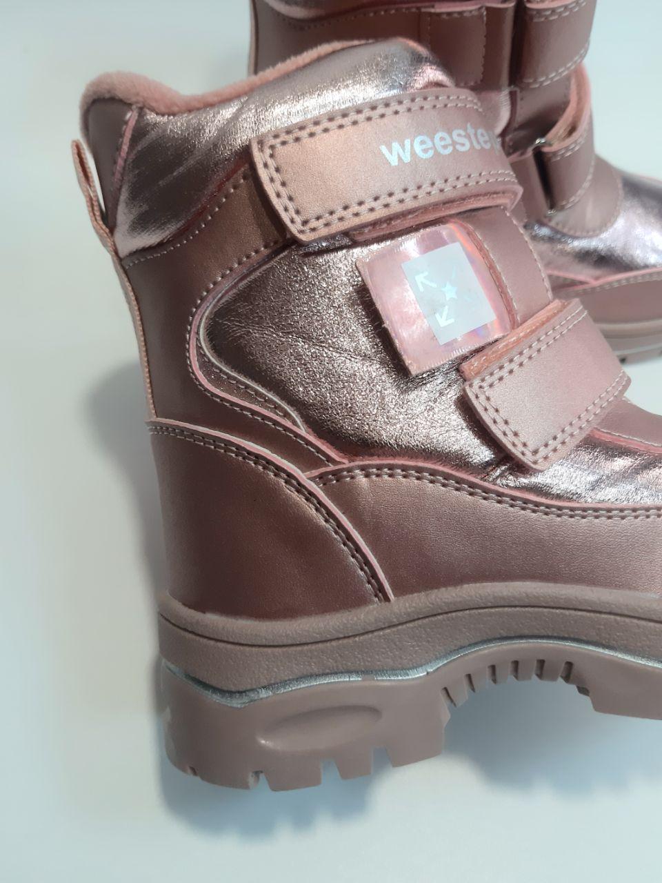 Ботинки зимние Weestep для девочки р. 29 19,2 см Розовый (918157825 Р) - фото 5