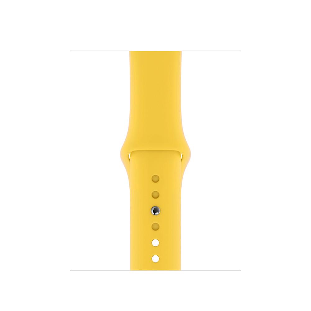 Ремінець ANT-STORE Sport Band на Apple Watch силіконовий S38/40 Yellow (127) - фото 3