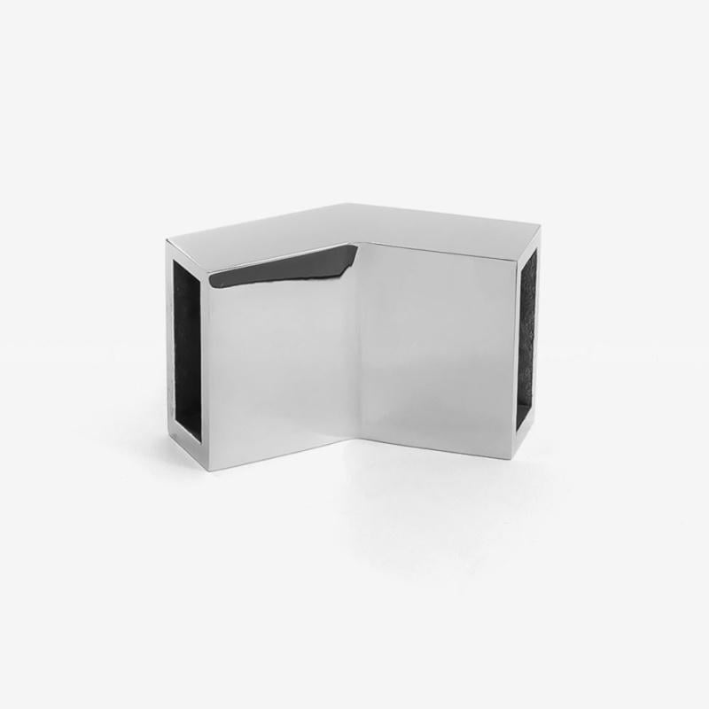 Соединитель труба-труба под трубу 30х10 OF-WS-22 под 135 градусов для раздвижных душевых кабин нержавеющая сталь полированная Соединитель труба-труба под трубу 30х10 OF-WS-22 под 135 градусов для раздвижных душевых кабин нержавеющая сталь полированная