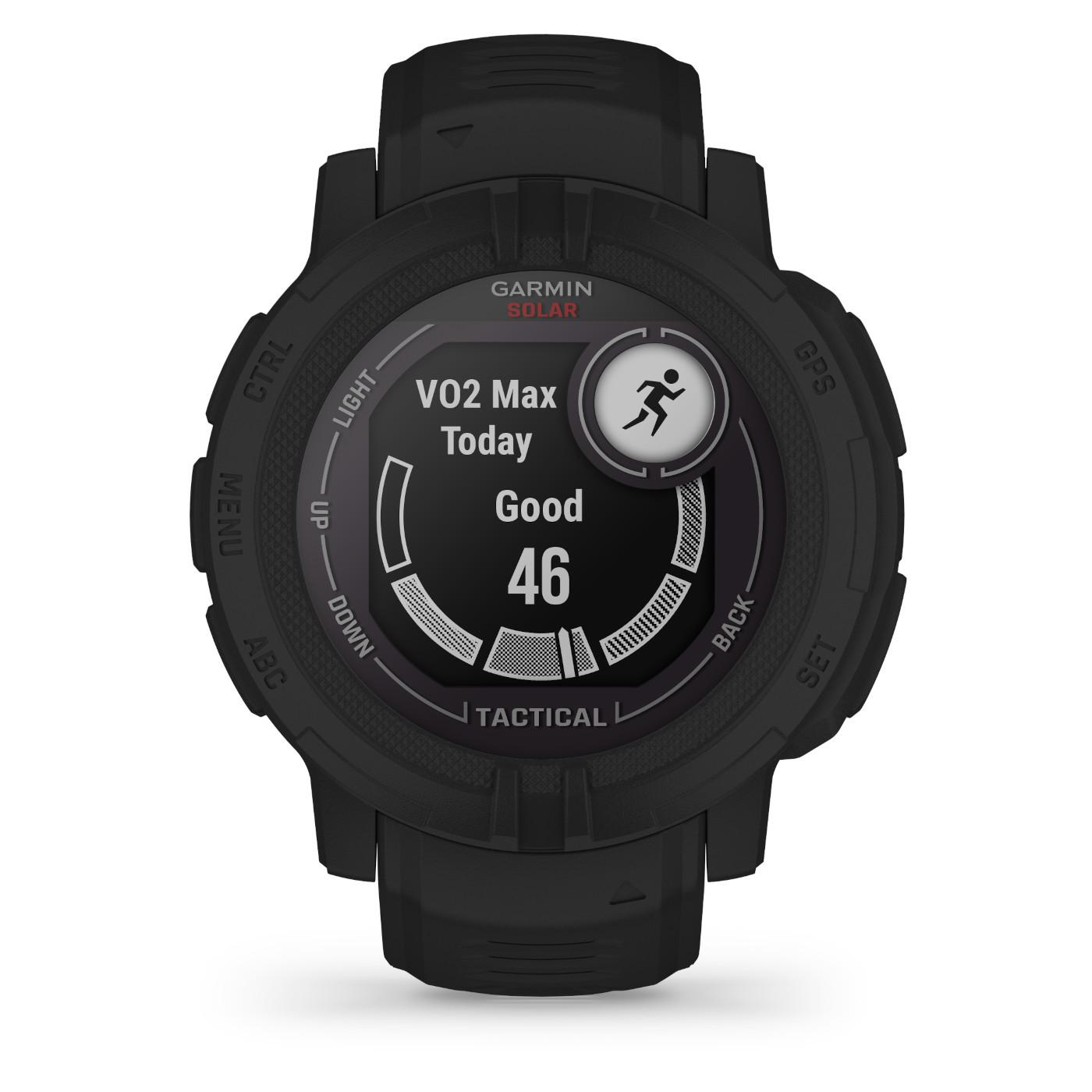 Смарт-часы Garmin Instinct 2 Solar Tactical Edition Black (010-02627-03/13) - фото 1