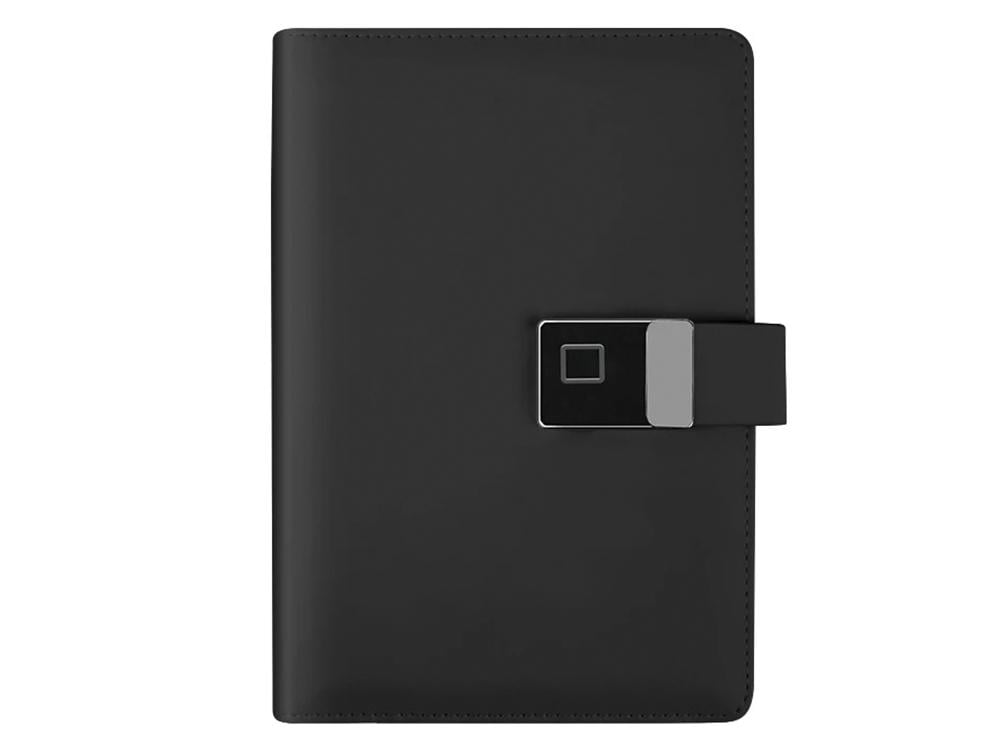 Блокнот с отпечатком пальца Lockbook PB FL кожаный с ручкой и зарядкой (1011-599-00)