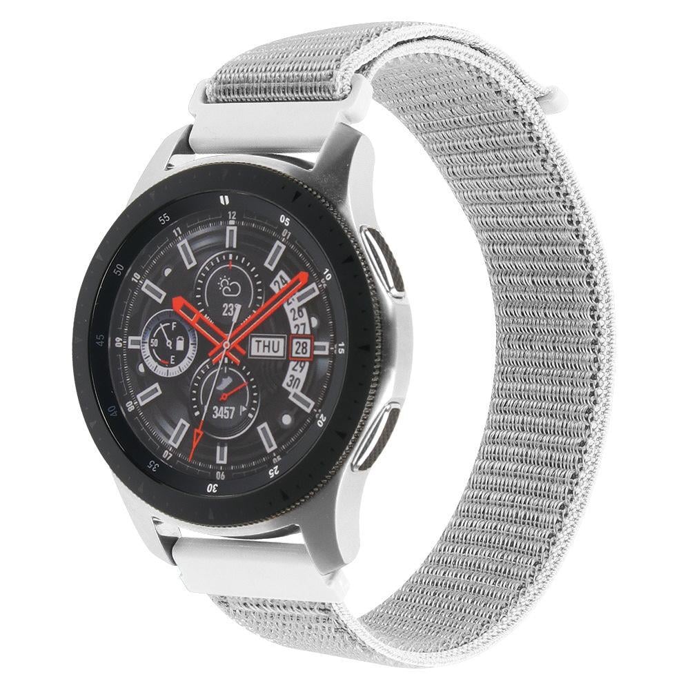 Ремешок для смарт-часов Nylon Loopback для Amazfit Bip Lite S U/ GTS 2/3/4 Mini/GTR тканевый 20 мм Белый (2203P)