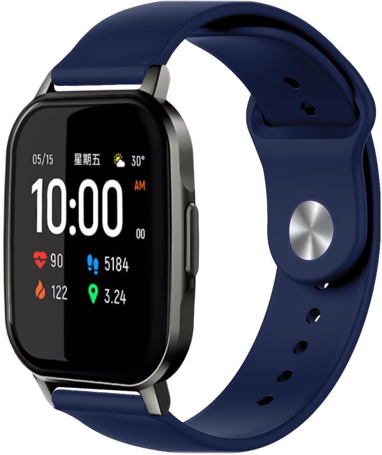 Ремешок Base для Haylou Smart Watch 2 LS02 Dark Blue (21568)
