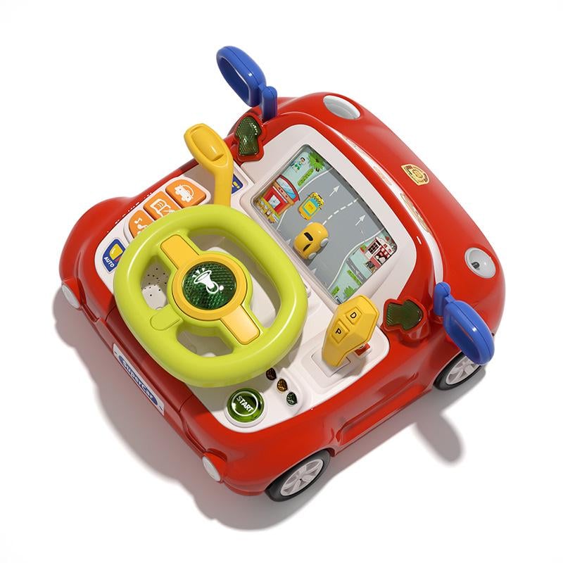 Автотренажер детский звук/подсветка/переключение передач/поворотники/мелодии (30464230)