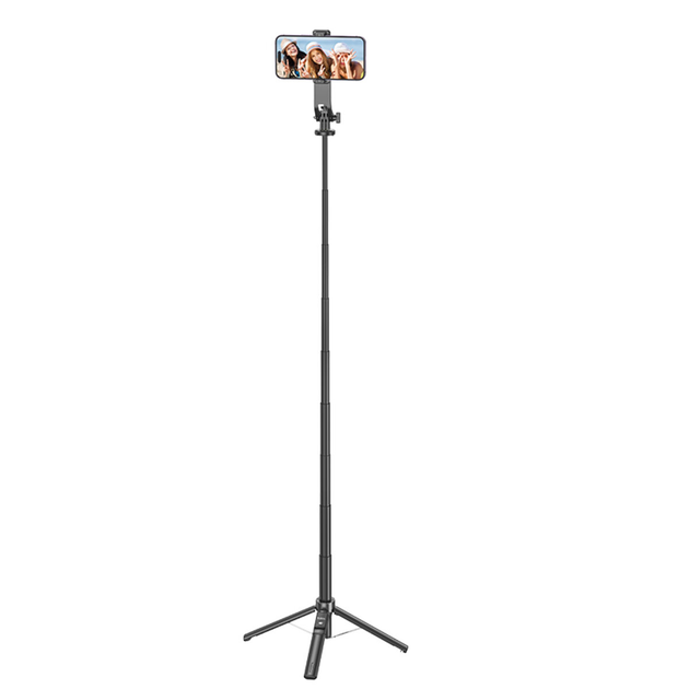 Селфі-монопод Hoco K21 Stream Aluminum Alloy Live Broadcast Holder Black - фото 5 Селфі-монопод Hoco K21 Stream Aluminum Alloy Live Broadcast Holder Black - фото 5