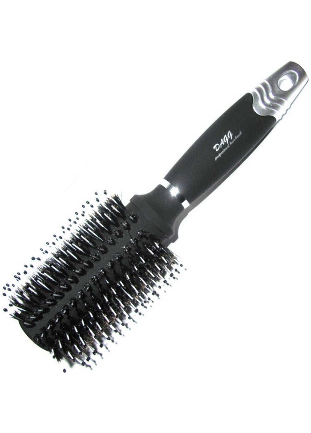 Брашинг для волос Dagg круглая натуральная щетина (T-117-2634-TSP)
