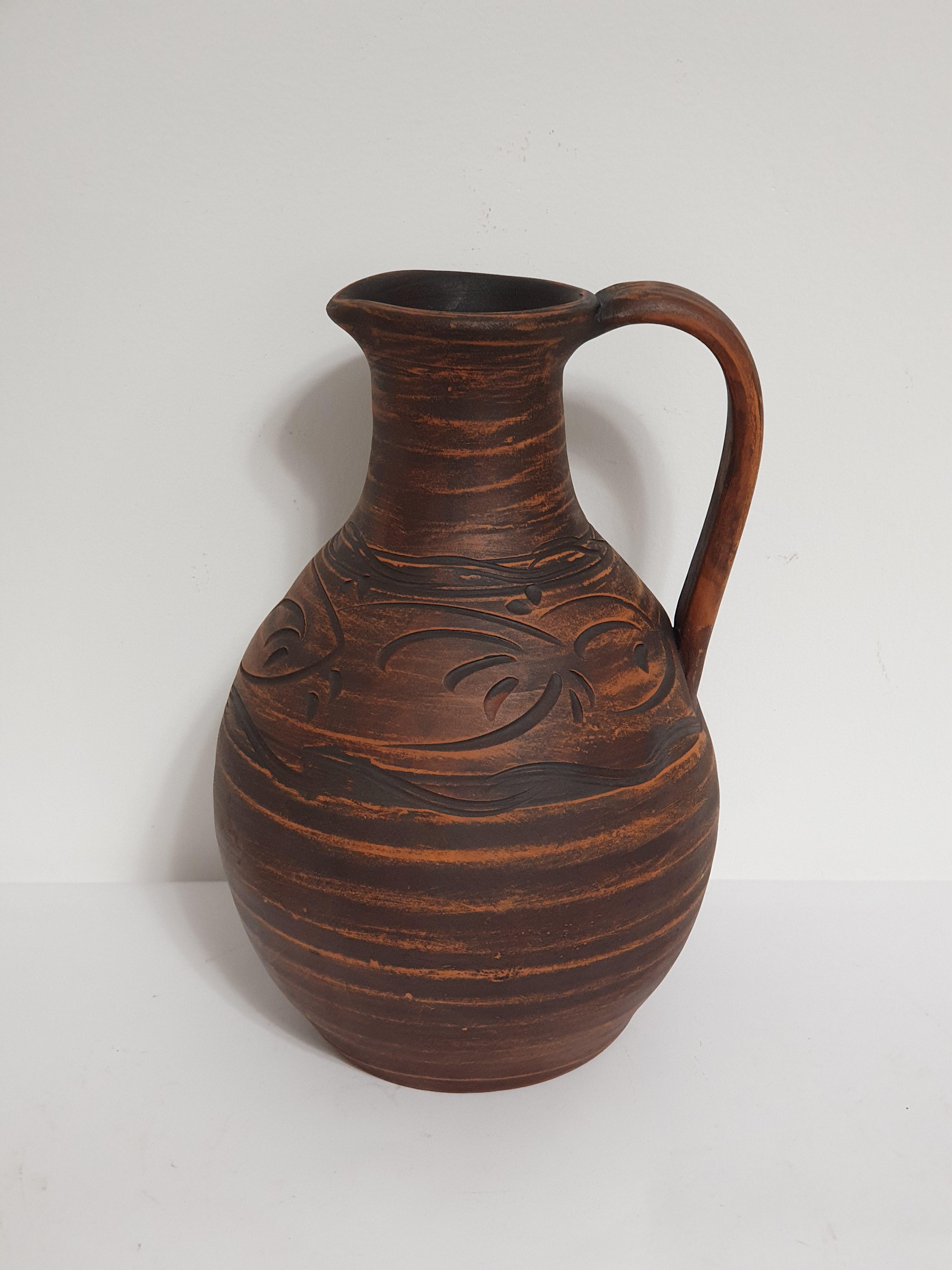 Кувшин из красной глины (3871) - фото 3 Кувшин из красной глины (3871) - фото 3