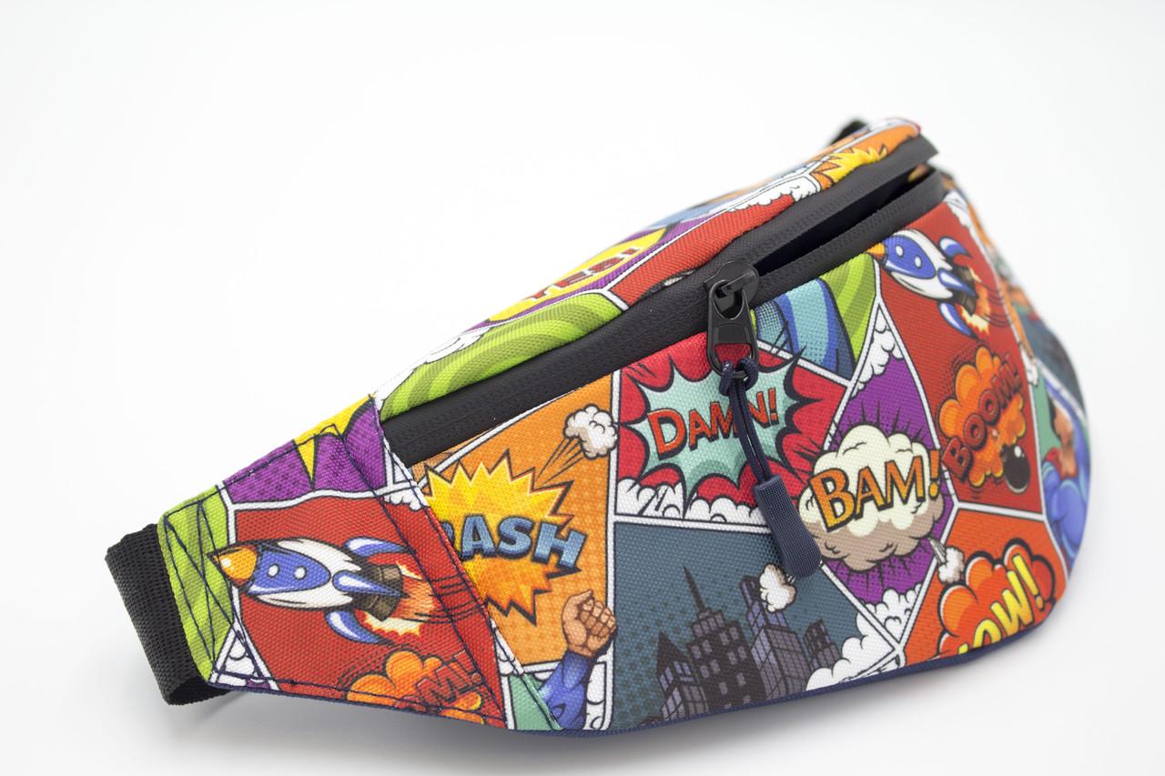 Сумка бананка Комікс (2329880340) - фото 6 Сумка бананка Комікс (2329880340) - фото 6