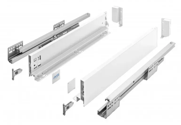 Выдвижная система GTV AxisPro l-350 мм средний H116 Белый (PB-AXISPRO-KPL350B1)