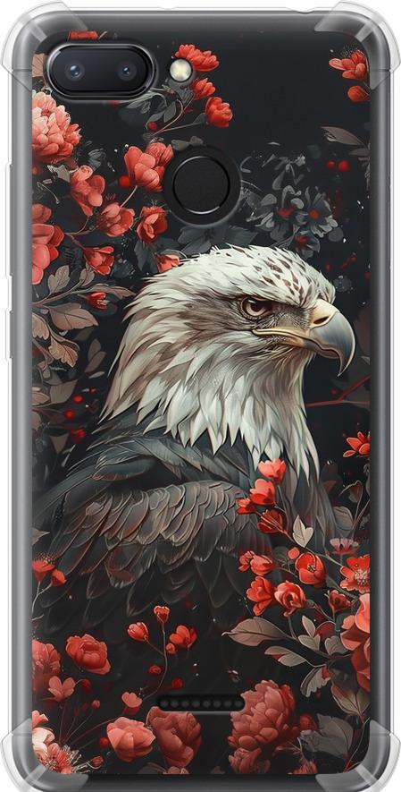 Чехол на Xiaomi Redmi 6 Цветочный страж (6102sp-1521-42517)